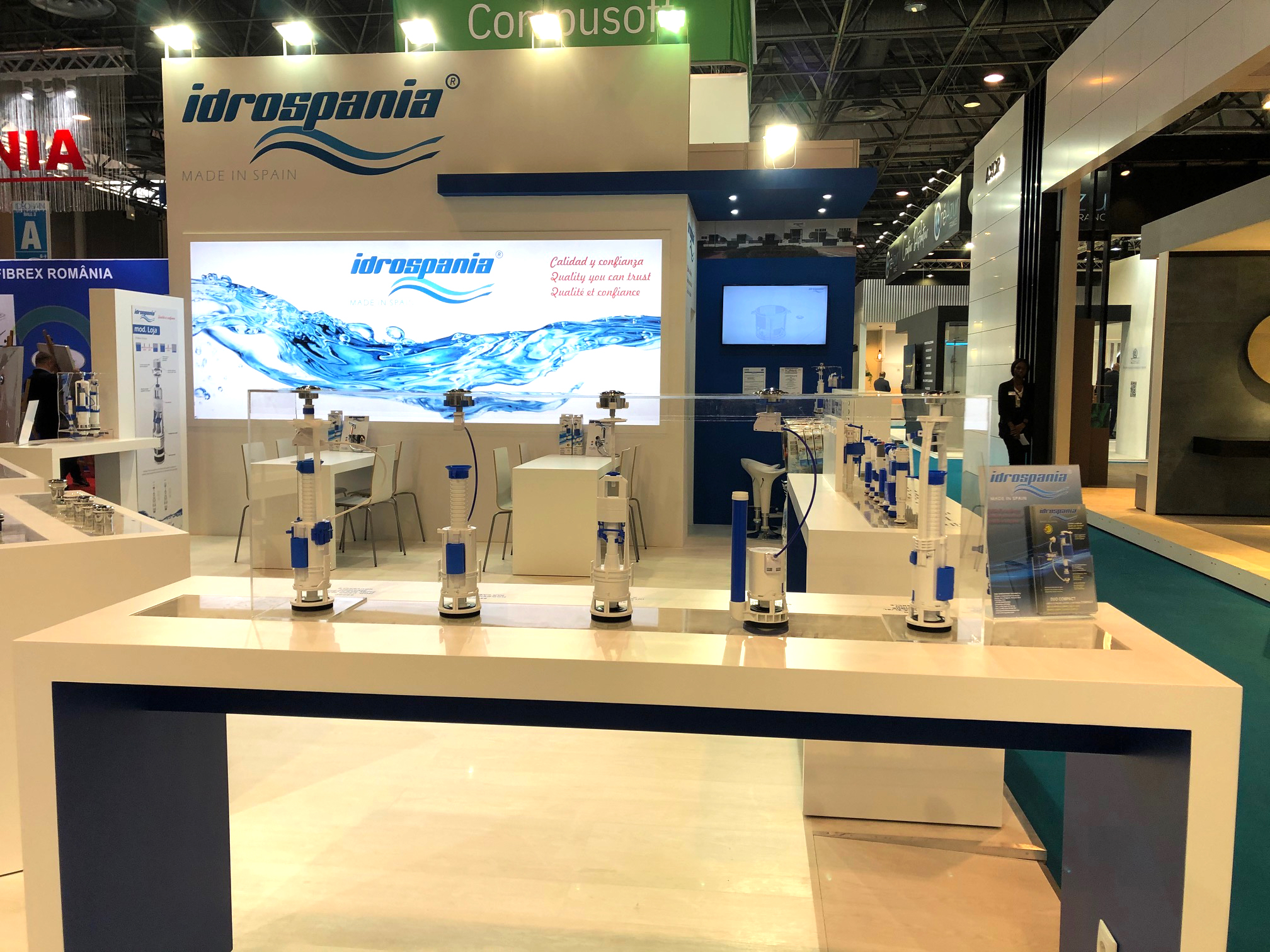 Idrospania estará en la Feria IDEOBAIN París 2019 - Idrospania